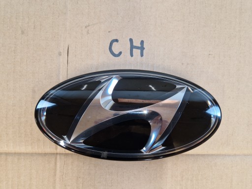 Hyundai значек емблема логотип w решетка na блок acc оригинал 86355-g8000 , фото