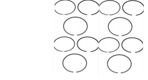 Кольца поршень hyundai tucson kon i30 i40 d4fe 1.6crdi 2018- korea , фото
