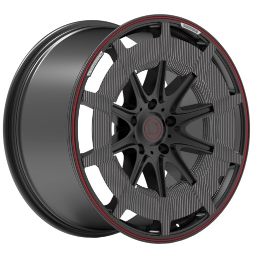 4× диск алюминеевая gt fusion lb4008 10.0 x 22 5x130 et 25 , фото