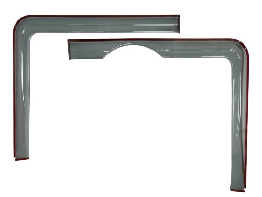 Обтекатели боковых окон молдинг scania s/r 2017- , фото