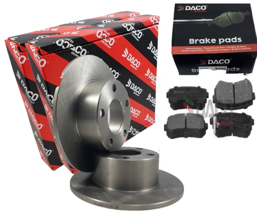 Daco 603541 диск тормозной dac 321315 набор тормозных колодки дисковые тормоза , фото