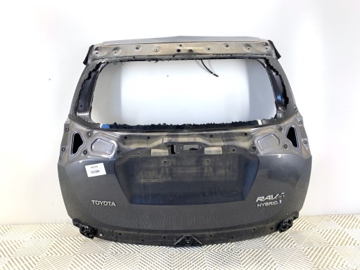 Крышка багажника задний toyota rav 4 iv внедорожник popielaty задняя , фото