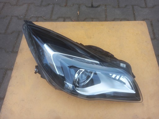 Фара переднє рефлектор opel insignia рестайлинг bi ксенон європейське цілий , фото