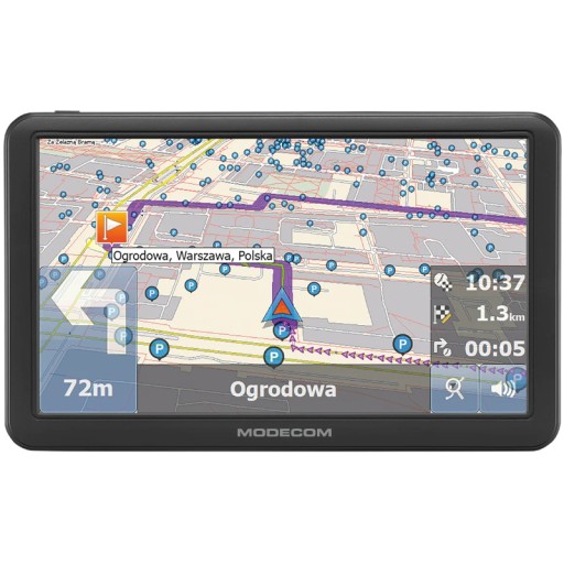 Навігація автомобільна gps карта карти європа modecom freeway cx 7.4 , фото