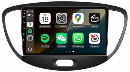 Радио автомобильные dealne hyundai i10 07-13 carplay android авто навигация , фото