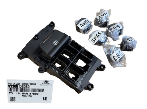 Кнопка ручного тормоза панель гальма hyundai tucson iii 93300-d3030 , фото