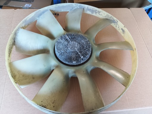 Вискоза вентилятор радиатора man tga , фото