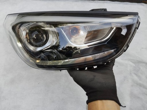 Ксенон правое состояние hyundai ix35 фонарь рефлектор , фото