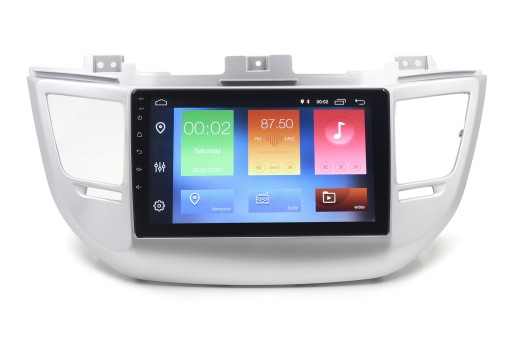 Авто навигации радио навигация gps hyundai tucson 2015 android , фото