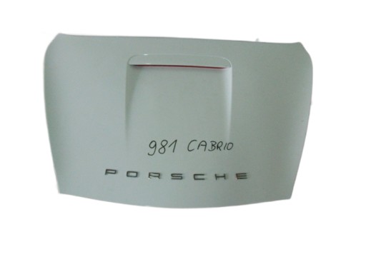 Крышка багажника задняя porsche 981 boxster кабриолет, фото