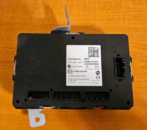 Hyundai ioniq 2020 рестайлинг модуль комфорта блок управления , фото