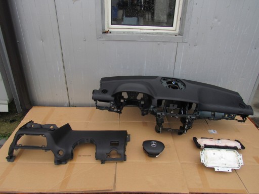 Mercedes ml w166 панель(торпеда) консоль подушка безопасности шкіра комплект , фото