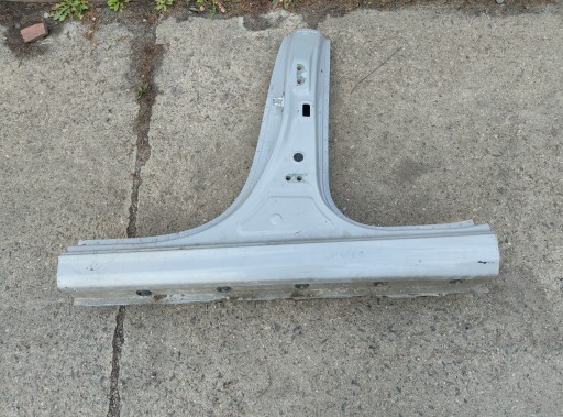 Hyundai elantra vii порог стойка левое средний , фото