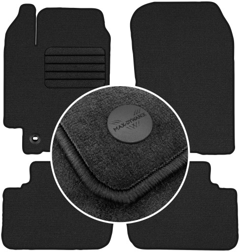 Коврики коврик велюр 4 el. , фото