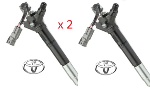 Toyota d4d форсунка оригинальный 2 штуки , фото