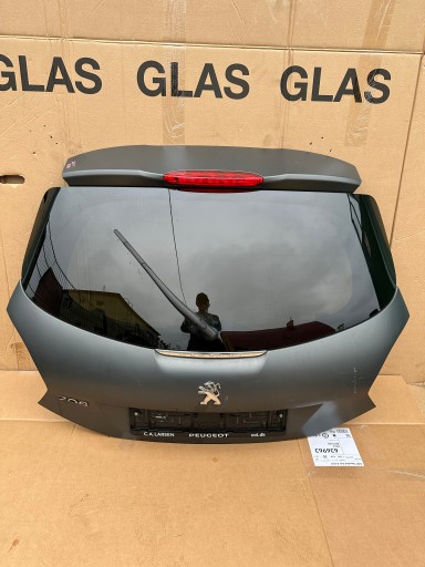 Peugeot 208 задняя крышка багажника оригинальный , фото