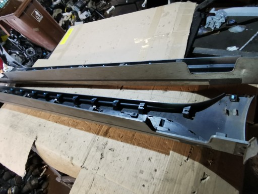 Порог молдинг накладка порогов левое kia pro 3 gt line oe , фото