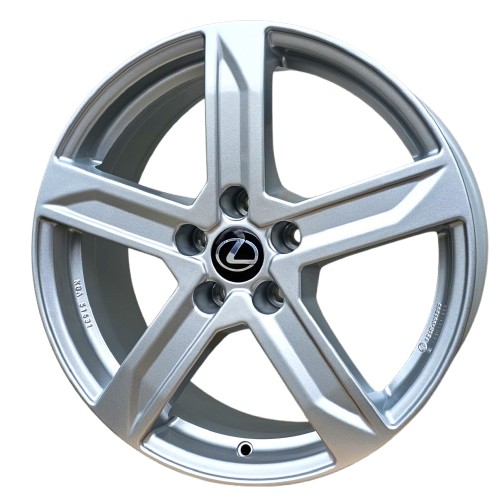 4× диск алюмінева rc дизайн tdg срібний 7.5 x 18 5x114.3 et 35 , фото