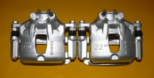 Супорты тормозов скобы левое правое переднее hyundai i20 i 1 256/22mm 11-17r. , фото