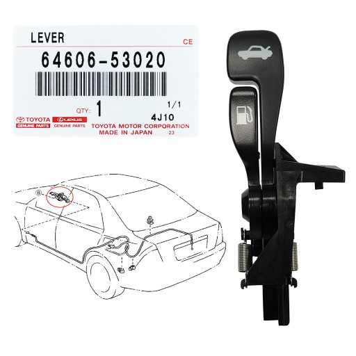 Ciegno открытия багажника заправочной горловины lexu is200 is300 oem toyota , фото