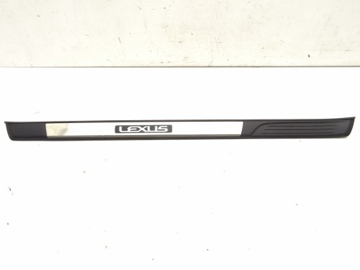 Накладка молдинг порога левое декор lexu rc f rcf , фото