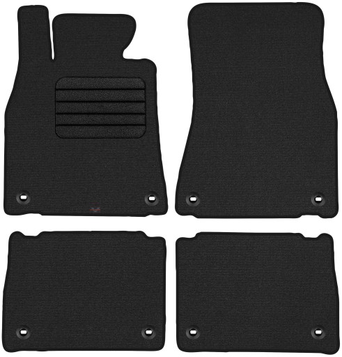 Коврики коврик велюр 4 el. , фото