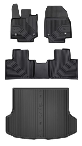 Коврики frogum резиновые 5 el. , фото