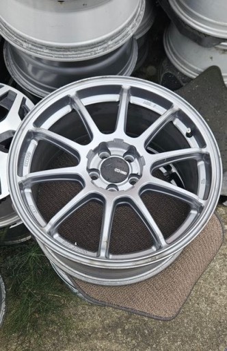 Диск алюминеевая subaru oe 8.0 x 17 5x100 , фото