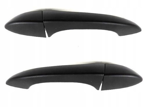 Bmw x5 e53 99-06 зовнішня ручка lepr чорна , фото