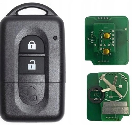 Пульт ключ nissan micra qashqai juk не keyless 433 mhz id46 ht2 7936 , фото