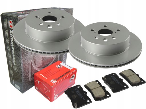 2× zimmermann диски тормозные тормозные колодки задний 590.2824.20 24323.155.1 , фото