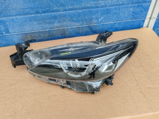 Рефлектор переднее левое лед mazda 6 gj 2012 gl 2016 gmg551041e , фото