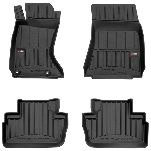 Коврики frogum резиновые 4 el. , фото