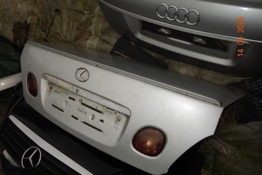 Крышка багажника задний lexu gs 300 серебро , фото