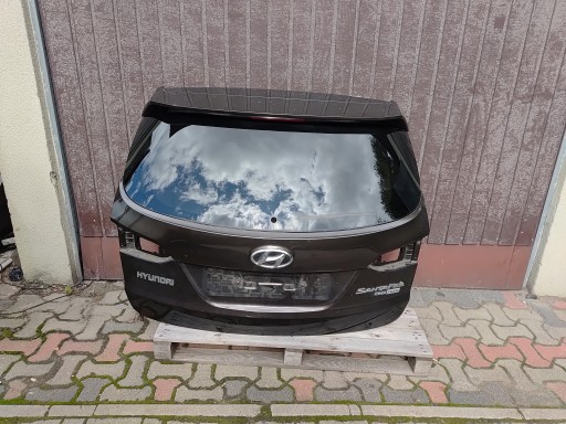 Santa fe iii рестайлинг крышка багажника lak 16- , фото