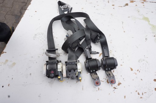 Ремень безопасности натяжители 4 штук переднее задний hyundai h1 2 ii , фото