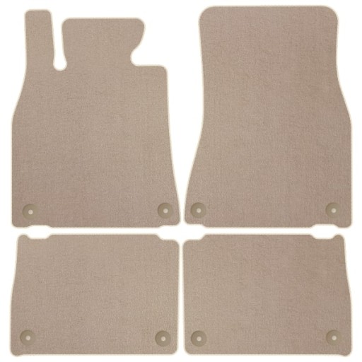 Коврики велюр крепеж в комплекте edecor , фото