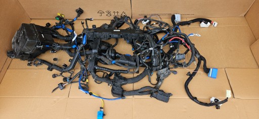 Вязка проводка капота мотора hyundai tucson iv tucson штекер гибрид , фото