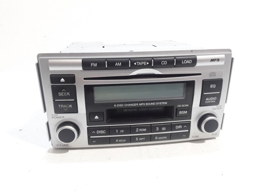 2007 hyundai santa fe панель / радио cd/dvd/gps , фото