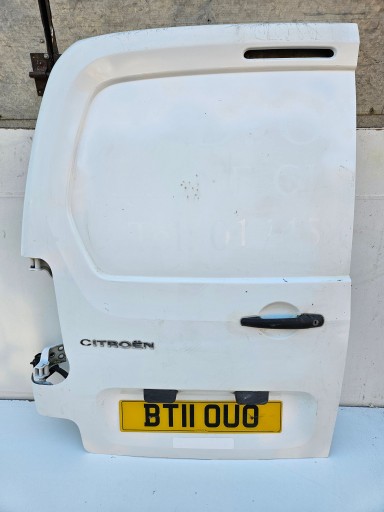 Citroen berligo peugeot partner 08- задні двері ліве задній ліве , фото
