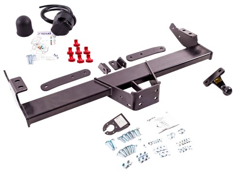 Фаркоп буксировки imiola отвинчивающийся z вязка 7 pin 80 kg , фото