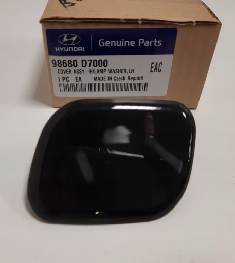 Заглушка сопл омивателя фар рефлектор левое hyundai tucson 2015-2020 новая , фото