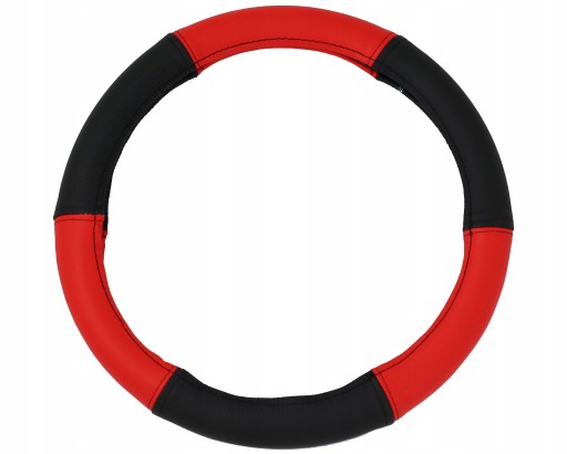 Накладка na рули pok 6k чёрный и красный , фото