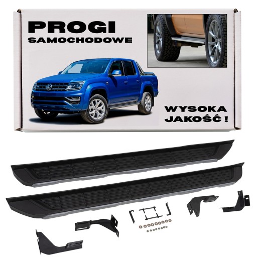 Volkswagen amarok 2009 підножки бічний пороги , фото