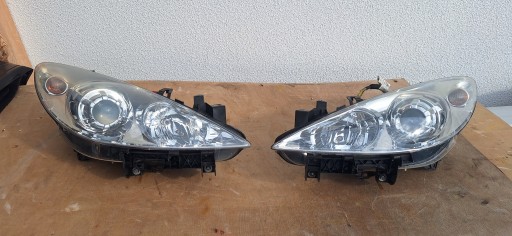 Фонарь правое переднее передняя 9681832280 peugeot 307 рестайлинг 05-08 , фото