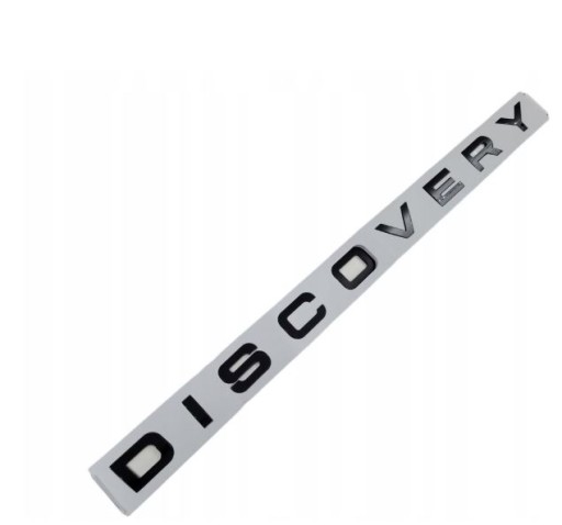 Емблема discovery чорний чорна glossy , фото