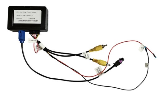 Адаптер заводське камеры заднім ходом video jeep wrangler 4 2017- , фото