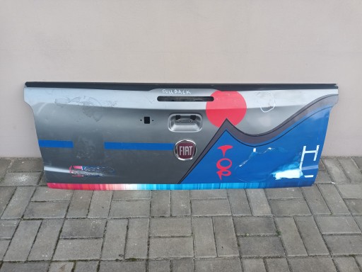 Крышка задняя fiat fullback burta задний , фото