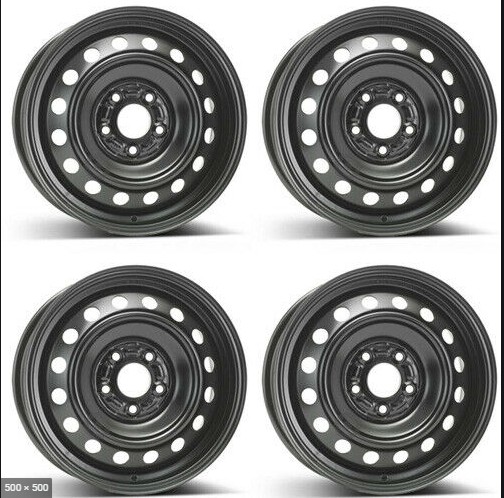 4× диск стальной магниты wheels r1-1970 6.5 x 16 5x114.3 et 46 , фото