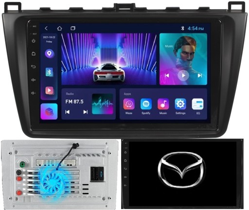 Радио автомобильные ten android mazda 6 gh 2008-2012 2/64gb , фото